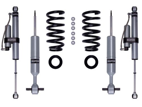 Silverado 1500 2019-2026 Chevy - Bilstein 6112 0-3.5" Adjustable Height Front Leveling Coilovers & 5160 Rear Reservoir Shocks (Set of 4)