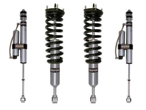 Tacoma 2016-2023 Toyota - Bilstein 6112 Assembled 0-2" Adjustable Height Front Leveling Coilovers & 5160 Rear Reservoir Shocks (Set of 4)