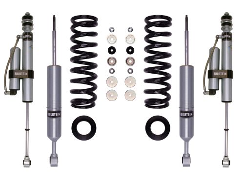 Tundra 2007-2021 Toyota 4wd & 2wd - Bilstein 6112 .75-2.5" Adjustable Height Front Leveling Coilovers & 5160 Rear Reservoir Shocks (Set of 4)