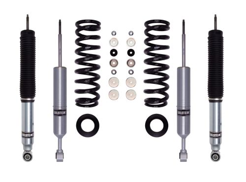 Tacoma 2024-2026 Toyota (w/rear coil springs) - Bilstein 6112 1-2.5" Adjustable Height Front Leveling Coilovers & 6100 Rear Shocks (Set of 4)