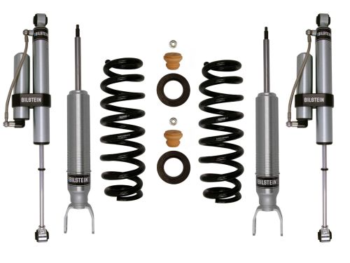 Ram 1500 2009-2018 Dodge 4wd - Bilstein 6112 0-2.8" Adjustable Height Front Leveling Coilovers & 5160 Rear Reservoir Shocks (Set of 4)
