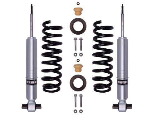 F150 2021-2026 Ford 4wd - Bilstein 6112 0-2.5" Adjustable Height Front Leveling Coilovers (Pair)