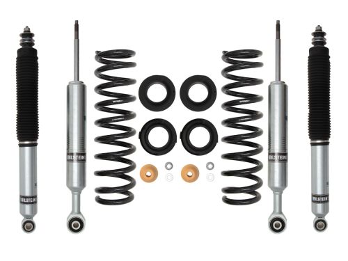 Tacoma 2024-2026 Toyota (w/rear coil springs) - Bilstein 6112 1-2.5" Adjustable Height Front Leveling Coilovers & 6100 Rear Shocks (Set of 4)