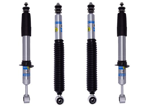 FJ Cruiser 2010-2014 Toyota 4wd - Bilstein 5100 0–2.5" Adjustable Height Front Leveling Struts & 5100 Rear Shocks (Set of 4)