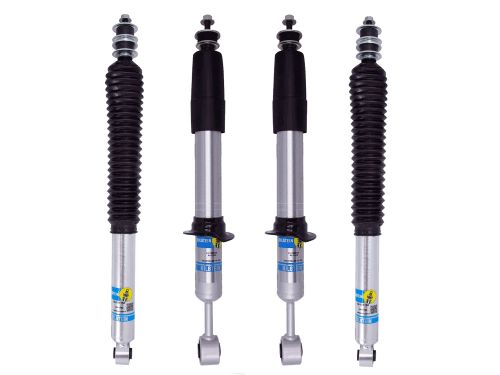 Tacoma 2005-2015 Toyota 4wd - Bilstein 5100 0–2.5" Adjustable Height Front Leveling Struts & 5100 Rear Shocks (Set of 4)
