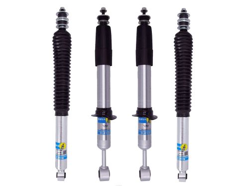 Tacoma 2016-2023 Toyota 4WD - Bilstein 5100 0–2" Adjustable Height Front Leveling Struts & 5100 Rear Shocks (Set of 4)