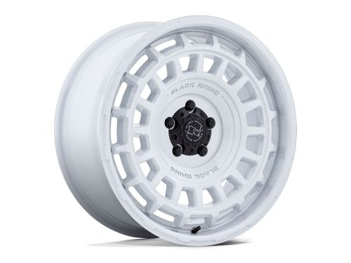 Awol - Gloss White - 17"x8.5" W/ 6X139.7mm Bolt Pattern, 5.14" Backspacing, & 10mm Offset Wheel by Black Rhino