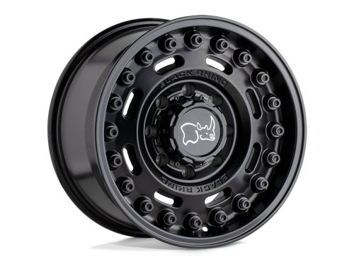 Axle - Matte Black - 17"x9.5" W/ 6X139.7mm Bolt Pattern, 5.49" Backspacing, & 6mm Offset Wheel by Black Rhino