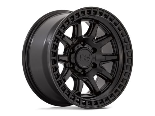 Calico - Matte Black - 20"x9" W/ 6X135mm Bolt Pattern, 5" Backspacing, & 0mm Offset Wheel by Black Rhino