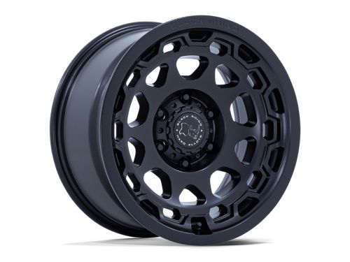 Congo - Matte Black - 17"x8.5" W/ 5X127mm Bolt Pattern, 4.75" Backspacing, & 0mm Offset Wheel by Black Rhino