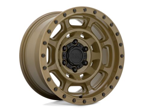 Convoy - Gator Green - 17"x8.5" W/ 6X139.7mm Bolt Pattern, 4.36" Backspacing, & -10mm Offset Wheel by Black Rhino