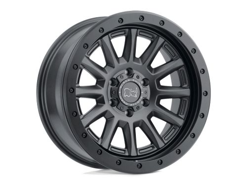 Dugger - Gun Black - 17"x8.5" W/ 6X139.7mm Bolt Pattern, 4.75" Backspacing, & 0mm Offset Wheel by Black Rhino