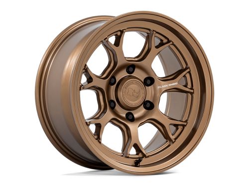 Etosha - Matte Bronze - 17"x8.5" W/ 6X139.7mm Bolt Pattern, 4.36" Backspacing, & -10mm Offset Wheel by Black Rhino
