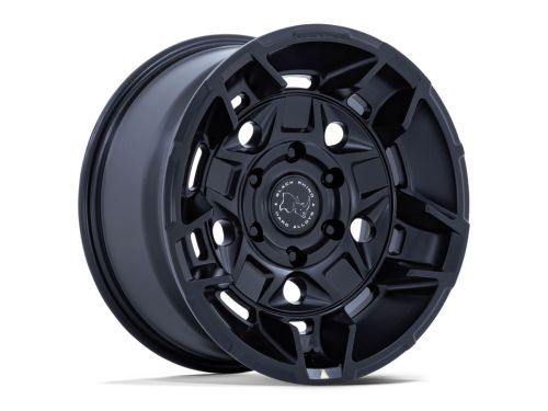 Guard - Matte Black - 17"x8.5" W/ 5X130mm Bolt Pattern, 5.73" Backspacing, & 25mm Offset Wheel by Black Rhino
