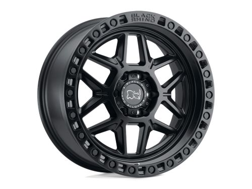 Kelso - Matte Black - 17"x9" W/ 5X127mm Bolt Pattern, 5" Backspacing, & 0mm Offset Wheel by Black Rhino