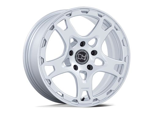 Klaue - Matte Silver - 18"x8" W/ 5X130mm Bolt Pattern, 5.29" Backspacing, & 20mm Offset Wheel by Black Rhino