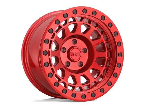 Primm - Candy Red W/ Black Bolts - 17"x9" W/ 6X135mm Bolt Pattern, 5" Backspacing, & 0mm Offset Wheel by Black Rhino