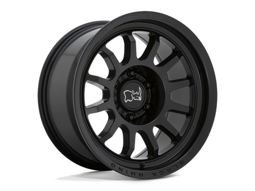 Rapid - Matte Black - 17"x8.5" W/ 6X114.3mm Bolt Pattern, 4.75" Backspacing, & 0mm Offset Wheel by Black Rhino