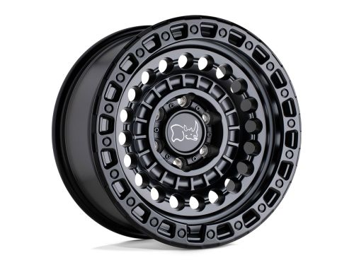 Sentinel - Matte Black - 17"x8.5" W/ 8X170mm Bolt Pattern, 4.75" Backspacing, & 0mm Offset Wheel by Black Rhino