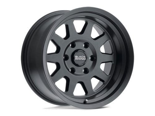 Stadium - Matte Black - 17"x9" W/ 6X135mm Bolt Pattern, 5.47" Backspacing, & 12mm Offset Wheel by Black Rhino