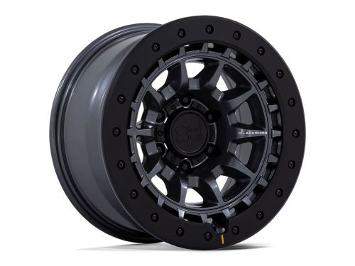 Tusk - Matte Gunmetal - 17"x8.5" W/ 6X135mm Bolt Pattern, 4.75" Backspacing, & 0mm Offset Wheel by Black Rhino