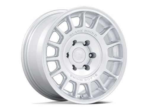 Voll - Hyper Silver - 17"x8.5" W/ 6X139.7mm Bolt Pattern, 4.75" Backspacing, & 0mm Offset Wheel by Black Rhino