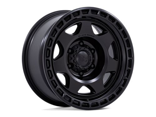 Voyager - Matte Black - 17"x8.5" W/ 6X139.7mm Bolt Pattern, 4.75" Backspacing, & 0mm Offset Wheel by Black Rhino