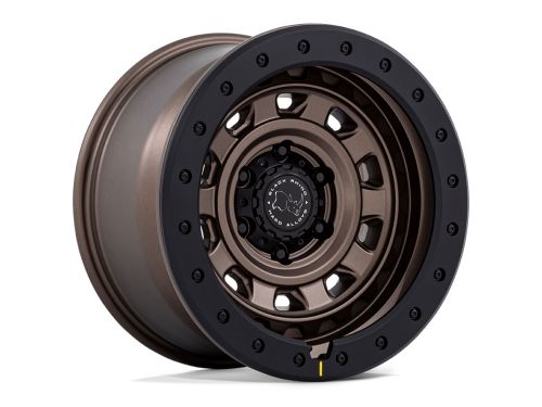 Xplorer - Burnt Bronze W/ Matte Blk-Lp - 17"x9" W/ 6X139.7mm Bolt Pattern, 4.53" Backspacing, & -12mm Offset Wheel by Black Rhino