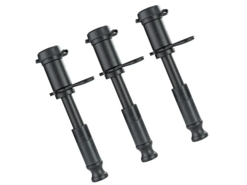 5/8" Stainless Steel Locking Pin (Black Ops Edition) 3-Pack Keyed Alike by BulletProof