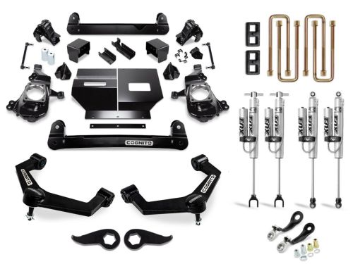 5" 2020-2026 Chevy Silverado 2500HD/3500HD Performance Lift Kit (w/Fox 2.0 Resi Shocks) by Cognito