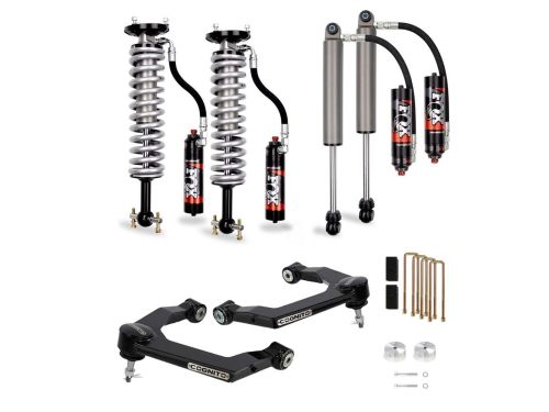 3" 2019-2026 Chevy Silverado 1500 Elite Lift Kit (w/Fox 2.5 Performance Elite Coilovers & Shocks) by Cognito