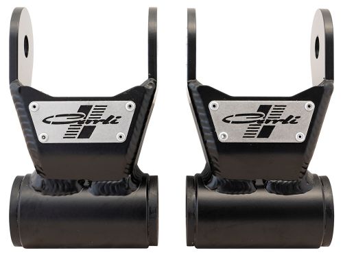 F250 / F350 Super Duty 2005-2026 Ford 4WD Fabricated Rear Leaf Spring Shackle Kit by Carli Suspension
