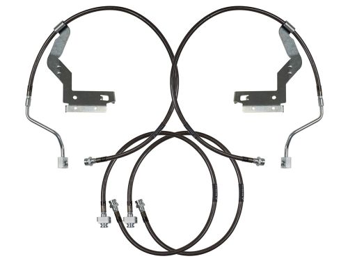 F250 / F350 2011-2016 Ford 4wd (w/4.5-5.5" Suspension Lift) - Extended Brake Line Kit by Carli Suspension