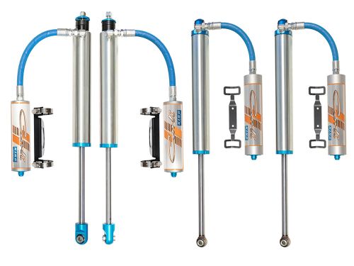 F250/F350 2005-2026 Ford w/Diesel Engine (w/4.5" to 5.5" lift kit) - Carli Pintop King 2.5 Reservoir Shocks (set of 4)