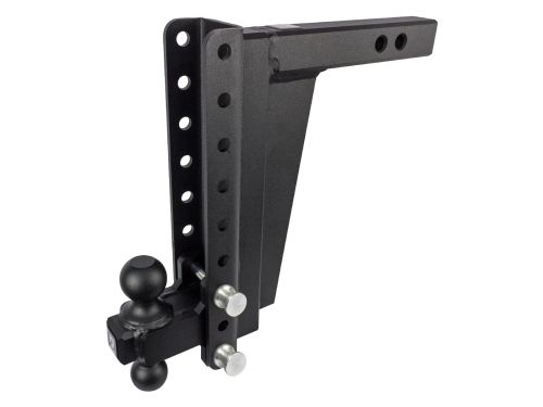 2" Extreme Duty Adjustable Ball Mount Hitch (12" Drop/Rise) by BulletProof