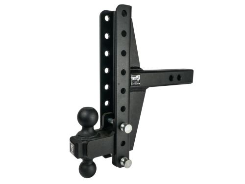 2" Extreme Duty Ball Mount Offset Hitch (6" Drop/4" Rise) by BulletProof