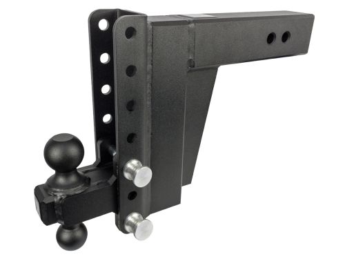 3" Extreme Duty Adjustable Ball Mount Hitch (8" Drop/Rise Hitch) by BulletProof