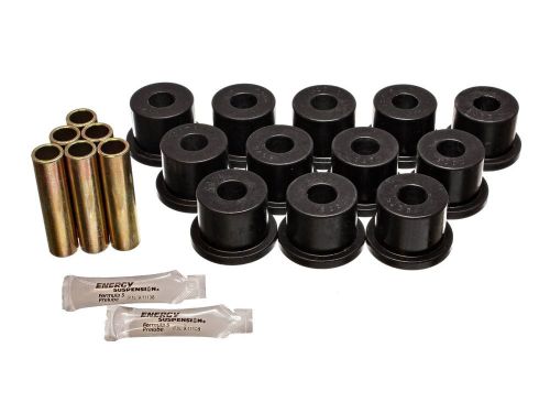 Pickup 1 ton 1973-1987 Chevy 4WD Rear Spring and 1.75" OD / 1.75" Main Eye Shackle Bushing Kit by Energy Suspension