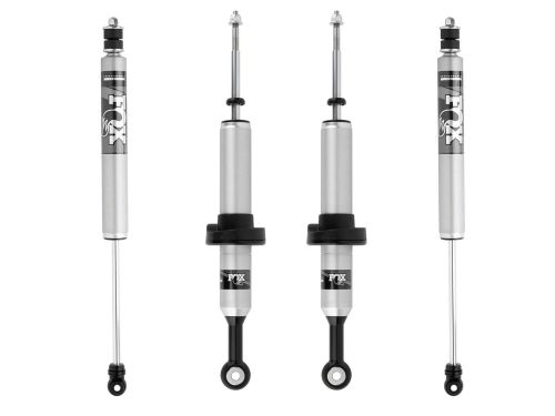 2005-2015 Toyota Tacoma 4WD Fox 2.0 Snap Ring Coil-Over Shocks (0-2" Front Lift / Set of 4)