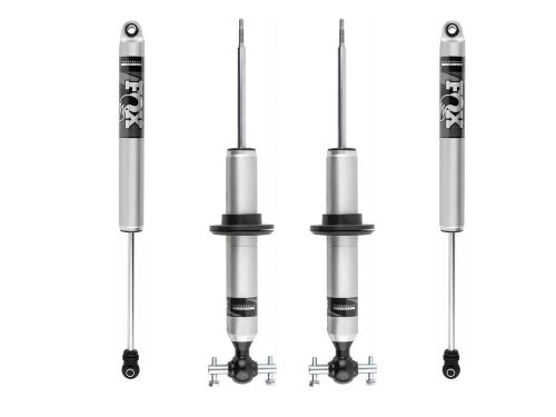 2019-2026 Chevy Silverado 1500 Fox 2.0 Snap Ring Coil-Over Shocks (0-2" Front Lift / Set of 4)