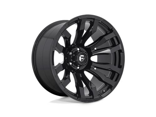 Blitz D675 - Gloss Black - 17X9 Wheel (w/5X127mm Bolt Pattern, 4.53" Backspacing & -12mm Offset) by Fuel