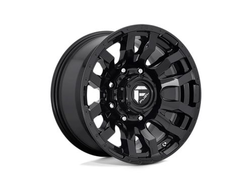 Blitz D675 - Gloss Black - 17X9 Wheel (w/8X165.1mm Bolt Pattern, 5.04" Backspacing & 1mm Offset) by Fuel