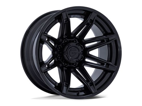 Brawl Fc401 - Matte Black (w/Gloss Black Lip) - 20X10 Wheel (w/6X135mm Bolt Pattern, 4.79" Backspacing & -18mm Offset) by Fuel