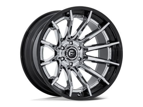 Burn Fc403 - Chrome (w/Gloss Black Lip) - 20X9 Wheel (w/5X127mm Bolt Pattern, 5.04" Backspacing & 1mm Offset) by Fuel