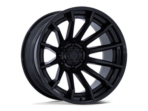 Burn Fc403 - Matte Black (w/Gloss Black Lip) - 20X9 Wheel (w/5X127mm Bolt Pattern, 5.04" Backspacing & 1mm Offset) by Fuel