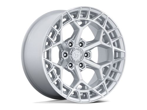 Charger Fc873 - Gloss Silver (w/Machined Face) - 17X9 Wheel (w/6X135mm Bolt Pattern, 5.04" Backspacing & 1mm Offset) by Fuel