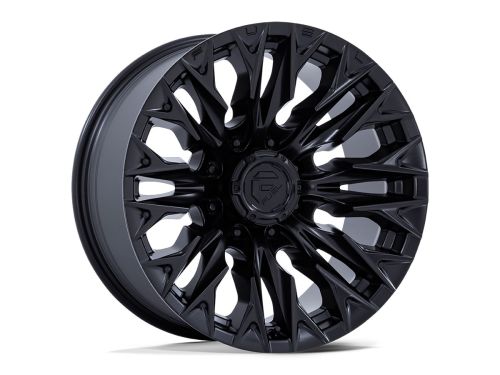 Flame D804 - Blackout - 20X9 Wheel (w/8X165.1mm Bolt Pattern, 5.79" Backspacing & 20mm Offset) by Fuel
