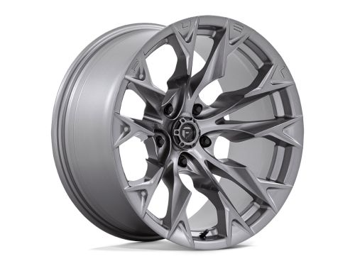 Flame D806 - Platinum - 20X10 Wheel (w/5X127mm Bolt Pattern, 4.79" Backspacing & -18mm Offset) by Fuel