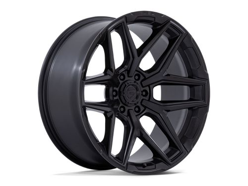FLUX - Blackout - 17X9 Wheel (w/6X139.7mm Bolt Pattern, 5.04" Backspacing & 1mm Offset) by Fuel