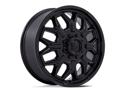 Flux Dually D871 - Blackout - 20X8.25 Wheel (w/8X165.1mm Bolt Pattern, 8.72" Backspacing, 104mm Offset & 121.5 Hub Bore) by Fuel
